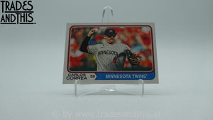 2023 Topps Heritage High Number Carlos Correa #548