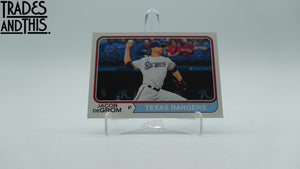 2023 Topps Heritage High Number Jacob DeGrom #629