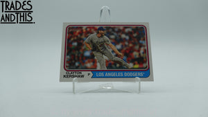 2023 Topps Heritage High Number Clayton Kershaw #641
