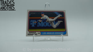 2023 Topps Heritage High Number Enrique Hernandez #723