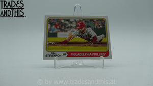 2023 Topps Heritage High Number Cal Stevenson #508 RC