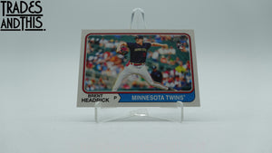 2023 Topps Heritage High Number Brent Headrick #572 RC