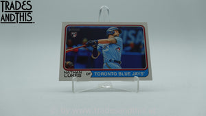 2023 Topps Heritage High Number Nathan Lukes #667 RC