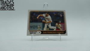 2023 Topps Heritage High Number Tristan Beck #683 RC