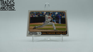 2023 Topps Heritage High Number Shintaro Fujinami #688 RC