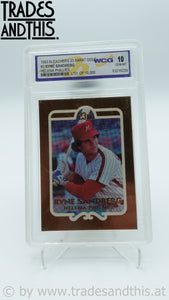 1993 Bleachers 23 Karat Gold Ryne Sandberg WCG 10