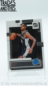 2022-23 Panini Donruss Blake Wesley #225 RC