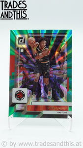 2022-23 Panini Donruss Holo Green Laser OG Anunoby #26