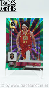 2022-23 Panini Donruss Holo Green Laser Jarrett Allen #40