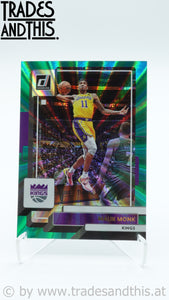 2022-23 Panini Donruss Holo Green Laser Malik Monk #141