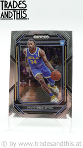 2023-24 Panini Prizm Draft Picks David Singleton #16 RC