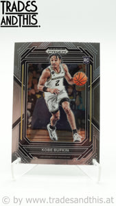 2023-24 Panini Prizm Draft Picks Kobe Bufkin #22 RC