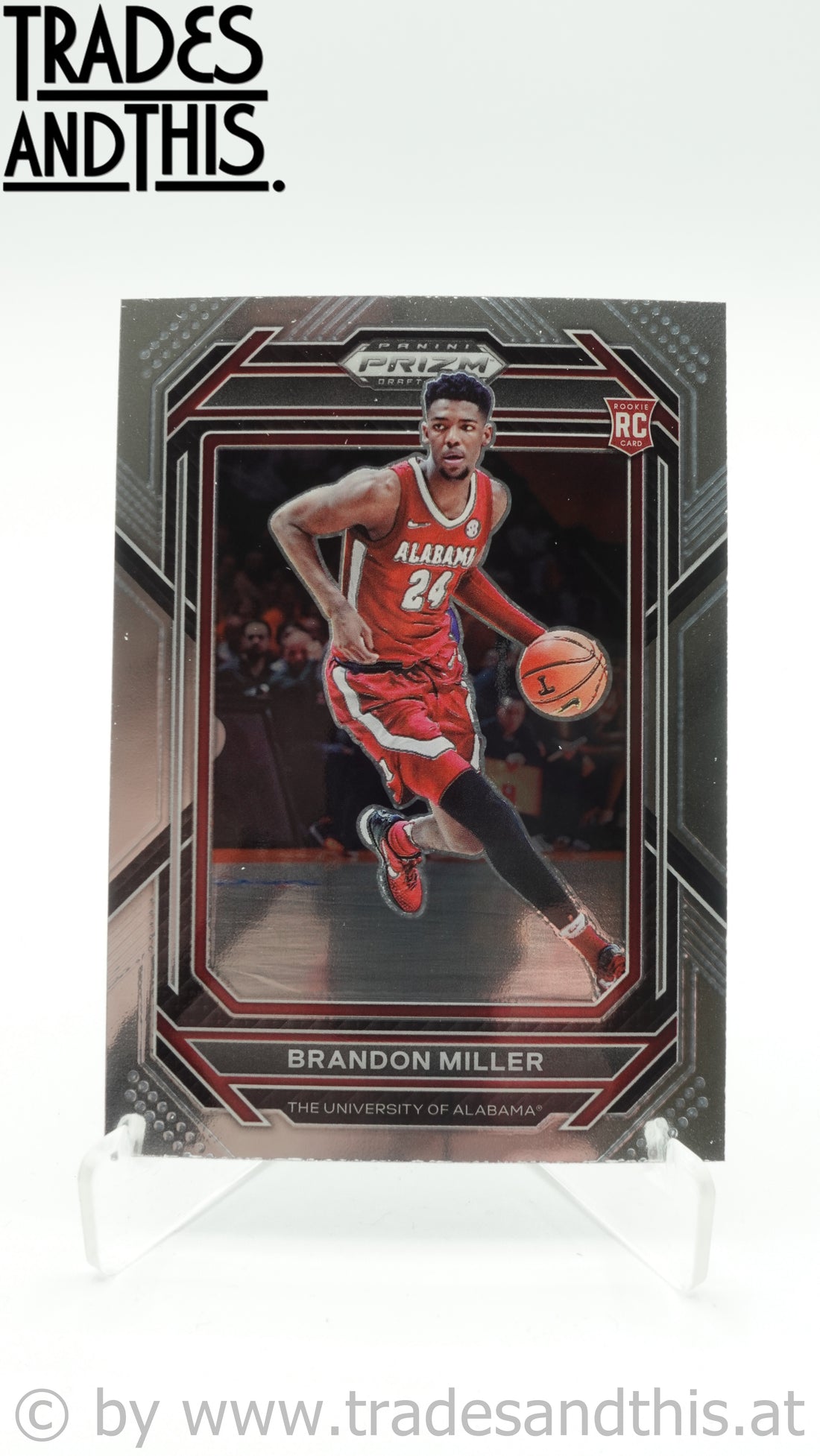 2023-24 Panini Prizm Draft Picks Brandon Miller #63 RC