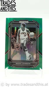 2023-24 Panini Prizm Draft Picks Green Prizm Magic Johnson #79