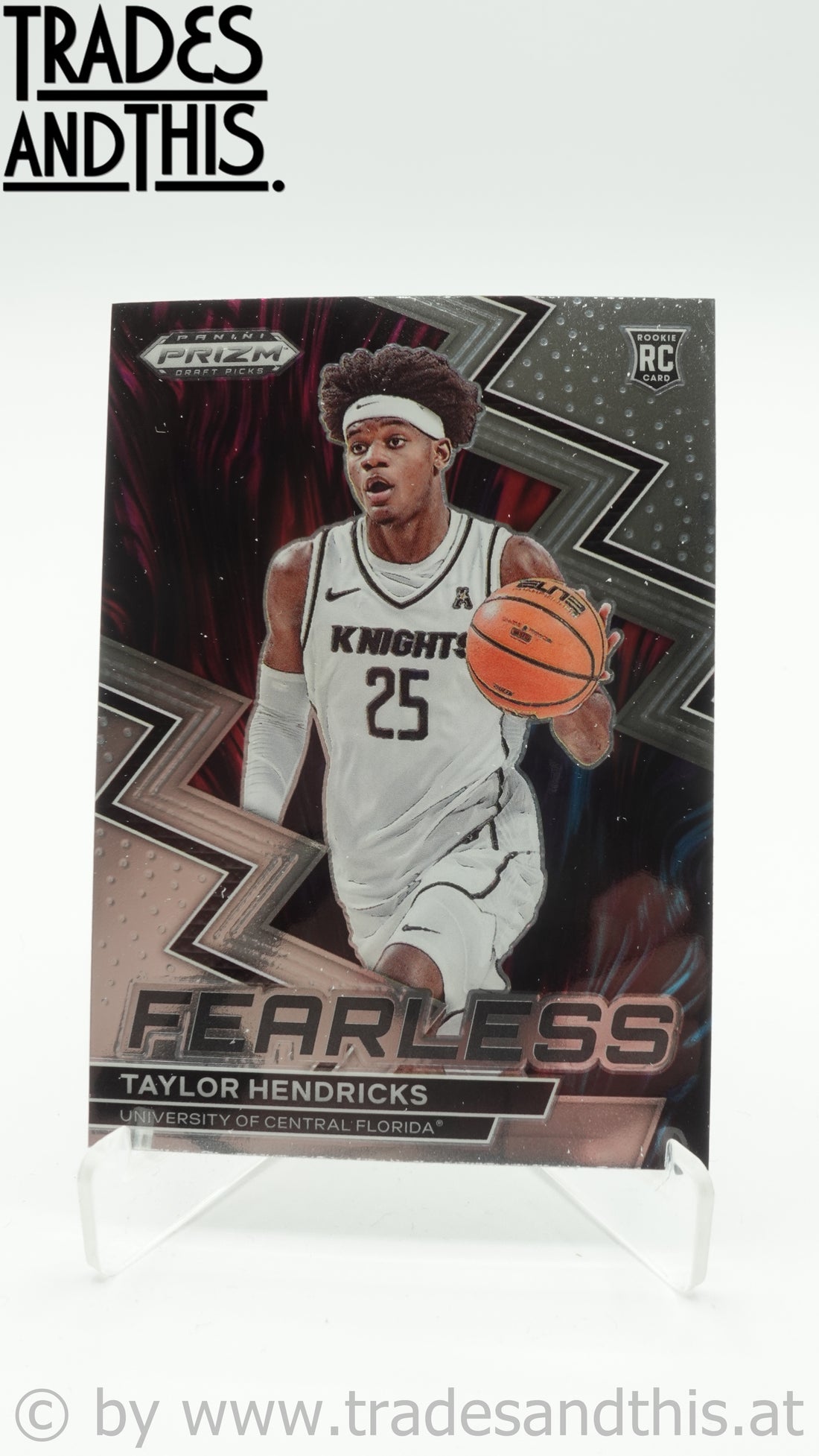 2023-24 Panini Prizm Draft Picks Fearless Taylor Hendricks #2 RC