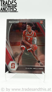 2021-22 Panini Prizm Draft Picks Ziaire Williams #15 RC