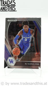 2021-22 Panini Prizm Draft Picks De'Aaron Fox #72
