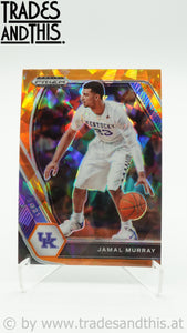 2021-22 Panini Prizm Draft Picks Orange Ice Prizm Jamal Murray #77