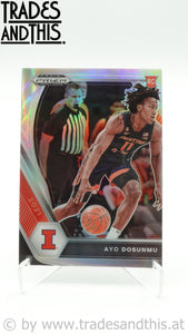 2021-22 Panini Prizm Draft Picks Silver Prizm Ayo Dosunmu #20 RC