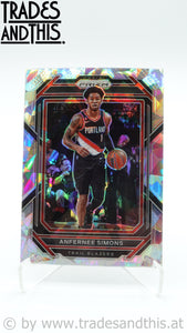 2022-23 Panini Prizm Ice Prizm Anfernee Simons #46