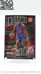 2022-23 Panini Prizm Instant Impact Jaden Ivey #25