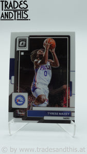 2022-23 Panini Donruss Optic Tyrese Maxey #26
