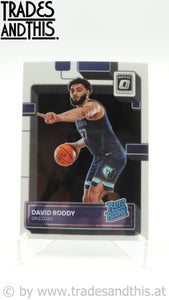 2022-23 Panini Donruss Optic David Roddy #225 RC