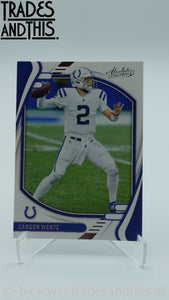 2021 Panini Absolute Carson Wentz #11