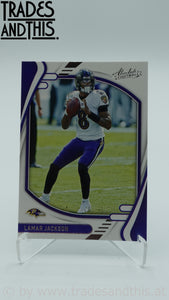 2021 Panini Absolute Lamar Jackson #30