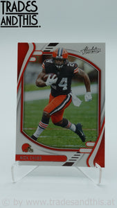 2021 Panini Absolute Nick Chubb #46