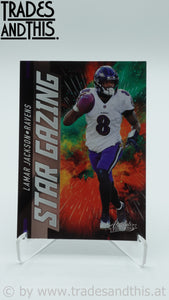 2021 Panini Absolute Star Gazing Lamar Jackson #SG3