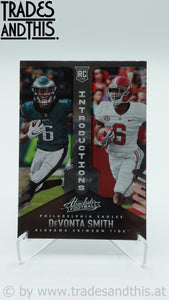 2021 Panini Absolute Introductions DeVonta Smith #INT-7 RC