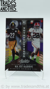 2021 Panini Absolute Introductions Najee Harris #INT-11 RC