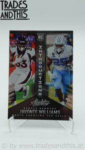 2021 Panini Absolute Introductions Javonte Williams #INT-15 RC