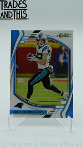 2021 Panini Absolute Green Christian McCaffrey #39