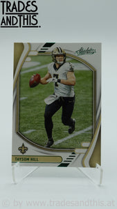 2021 Panini Absolute Green Taysom Hill #68