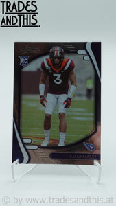 2021 Panini Absolute Caleb Farley #144 RC