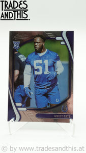 2021 Panini Absolute Kwity Paye #150 RC