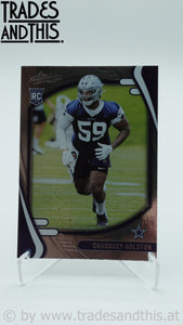 2021 Panini Absolute Chauncey Golston #192 RC