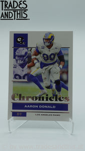 2021 Panini Chronicles Aaron Donald #46