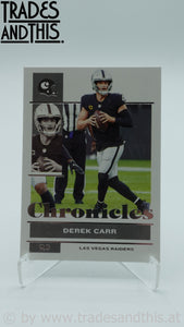2021 Panini Chronicles Derek Carr #62