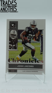 2021 Panini Chronicles Josh Jacobs #63