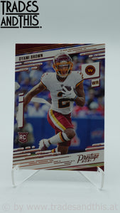 2021 Panini Chronicles Prestige Rookies Update Dyami Brown #239 RC