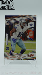 2021 Panini Chronicles Prestige Rookies Update Micah Parsons #244 RC