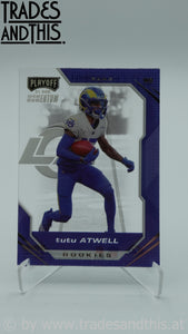 2021 Panini Chronicles Playoff Momentum Rookies Tutu Atwell #PMR-18