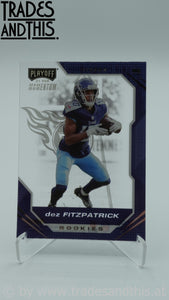 2021 Panini Chronicles Playoff Momentum Rookies Dez Fitzpatrick #PMR-27
