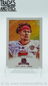 2021 Panini Chronicles Gridiron Kings Pink Trey Lance #GK-3