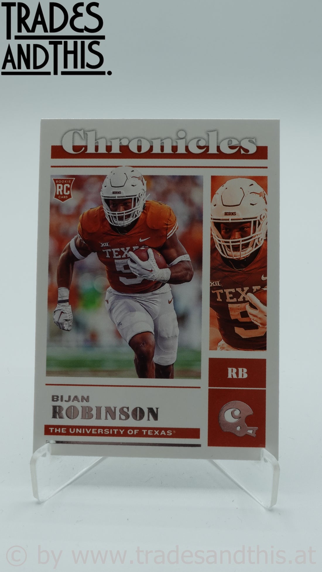 2023 Panini Chronicles Draft Picks Bijan Robinson #9 RC