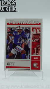 2023 Panini Chronicles Draft Picks Rashee Rice #15 RC