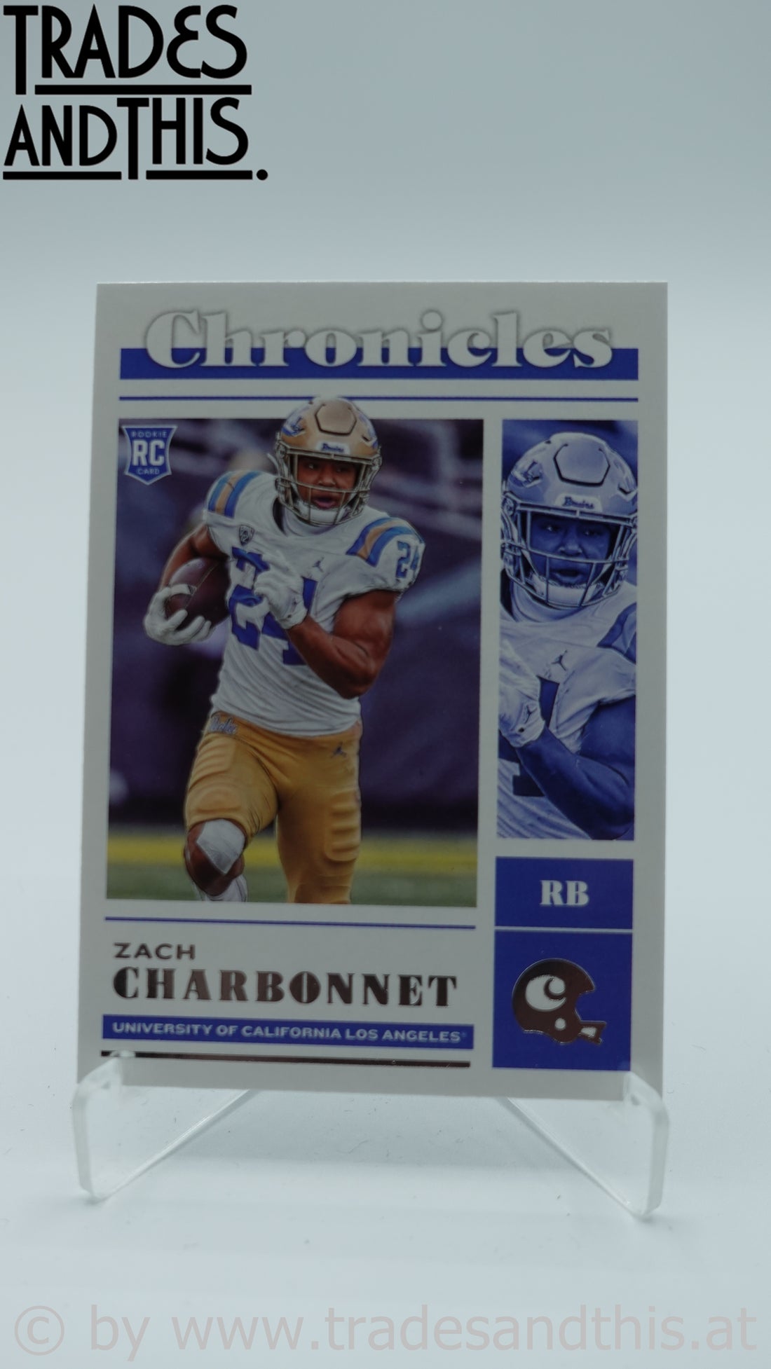2023 Panini Chronicles Draft Picks Zach Charbonnet #20 RC